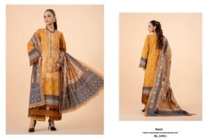 3 Piece Unstitched Khaddar Digital Suit